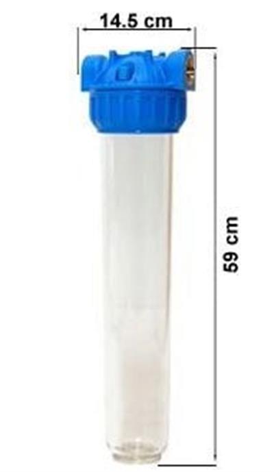 Aquafer 20 inç Yıkanabilir Su Filtresi 1.1/4 inc 100 Mikron