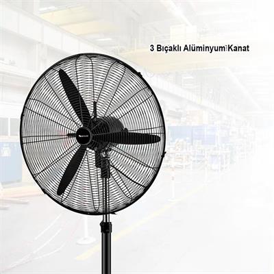 Atak WFG-65 Sanayi Tipi Vantilatör Ayaklı Endüstriyel 65 cm