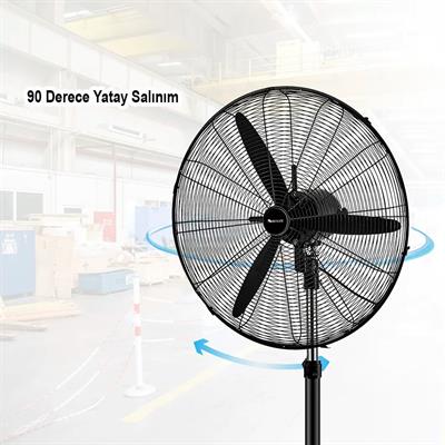 Atak WFG-75 Sanayi Tipi Vantilatör Ayaklı Endüstriyel 75 cm