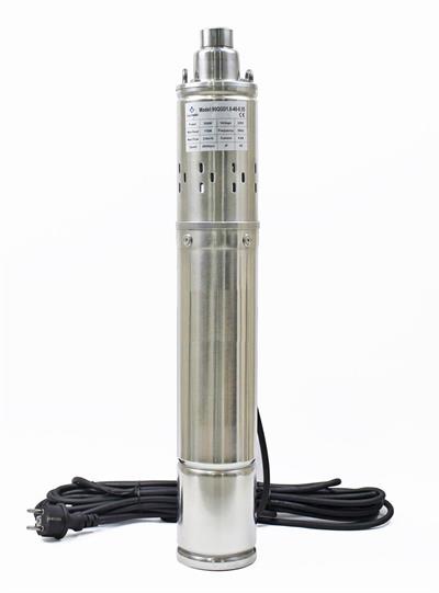 3.5 90 mm Dış Çap Derin Kuyu Dalgıç Pompa 10 Metre Kablolu 550 Watt 110 mss 2.6 m³/h