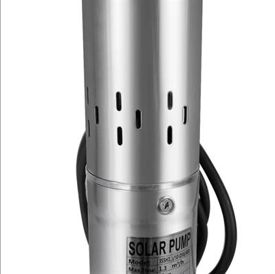 72 Volt Dc Solar Güneş Enerjili Dalgıç Pompa 70mm Dış Çap 1000 Watt Panolu 100 Mss 3.6 m³/h