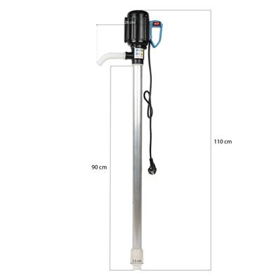 Cacheng CFA25-40-180 Paslanmaz Elektrikli Yağ, Mazot, Yakıt Transfer Varil Pompası 40lt/dk 4mss