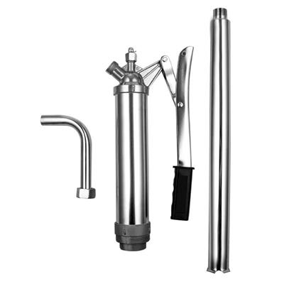 Paslanmaz Manuel Varil Pompası 20lt/dk, Mazot Yağ Pompası