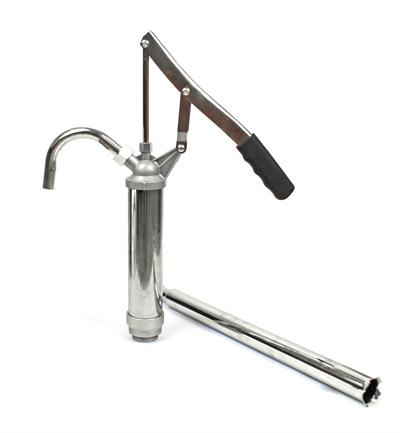 Paslanmaz Manuel Varil Pompası 20lt/dk, Mazot Yağ Pompası