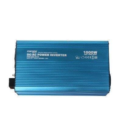 CARSPA Güneş Enerji Sistemi İnverteri, Solar Enerji İnverteri 1000W-24V Tam Sinüs İnverter