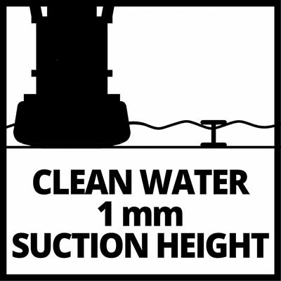 Einhell GE-DP 7330 LL ECO -2 si 1 Arada - Temiz ve Kirli Su Dalgıç Pompa - 730 Watt