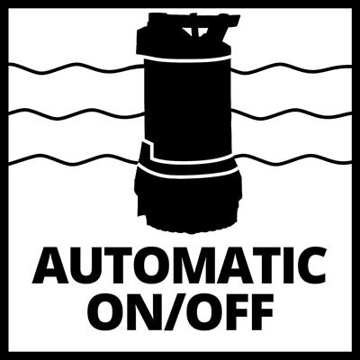 Einhell GE-PP 5555 RB-A Otomatik Bahçe Sulama Tahliye Pompası - Temiz Su 550 Watt