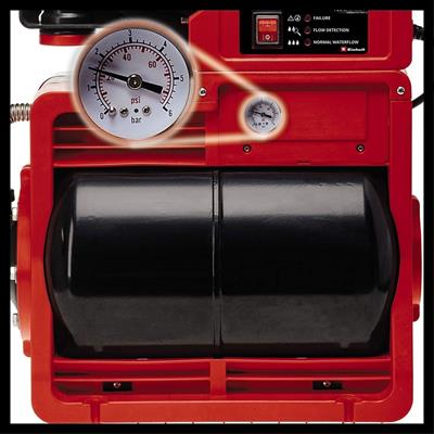 Einhell GE-WW 1246 N FS Akıllı Paket Hidrofor 5 Bar 4.6 m³/h 20 Lt Tanklı