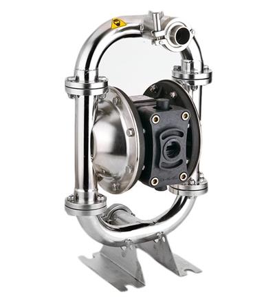 Huge Pump-Günalsan HP10 Paslanmaz Gövdeli Diyaframlı Havalı Pompa 150 Litre/Dakika 7 Bar 1