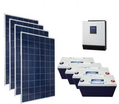 Solar Paket Güneş Enerjisi Sistemi Bağ Evi Paketi