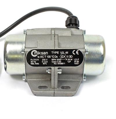 Miksan VX 20  Mini Vibrasyon Motorları Trifaze (380 V) 3000 Devir 21 Kg, 206 N