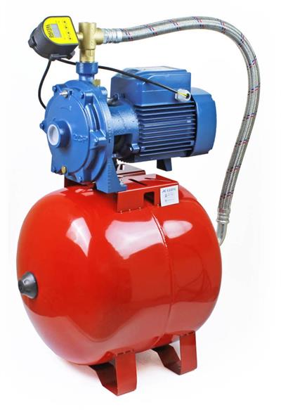 Pedrollo 2CPm 25/130N Dijital Akıllı Paket Hidrofor 4 Kat 10 Daire 50 Litre Tanklı