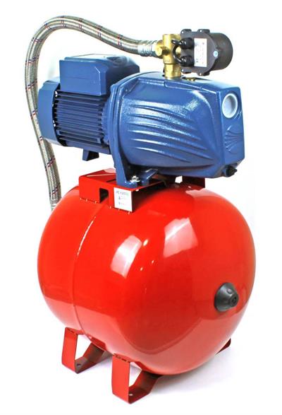 Pedrollo JSWm 3BH Dijital Jet Paket Hidrofor 12 Kat 8 Daire 50 Litre Tanklı