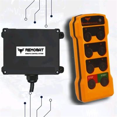  Vinç Kumandası Kablosuz 6 Butonlu, Tek Hızlı, El Pilotu Uzaktan Kumanda Set