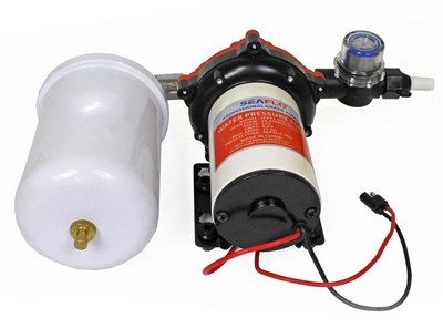 Seaflo 12 Volt 2 Lt Tanklı Otomatik Hidrofor, Tekne, Yat, Karavan Hidroforu Pompası