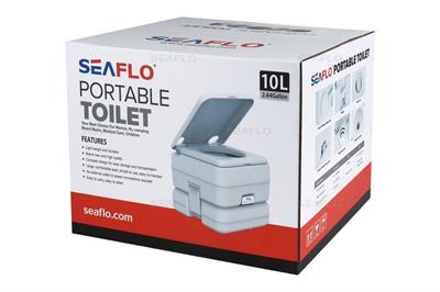 Seaflo Portatif Tuvalet 10 Litre - Taşınabilir Tuvalet SFPT-10-01