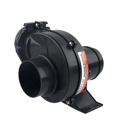 Seaflo SFBB1-130-01 12 Volt 75 mm Blower, Tekne ve Yat Tipi Salyangoz Fan Aspiratör 130cfm
