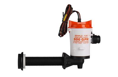Seaflo SFBP1-G800-05 Yatay 90 Derece Livar Pompa 12 Volt 800 Gph 4 Amper 3/4 Çıkış