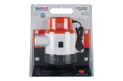 Seaflo SFBP2-G3000-01 Tekne, Yat, Marine Sintine Pompası 24V 3000 gph