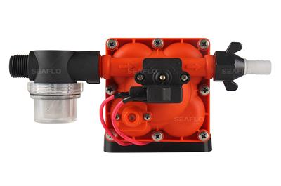 Seaflo SFDP1-030-055-42 Karavan, Tekne Hidroforu 12 Volt 11.3  lt/dak 55 Psi 3.7 Bar
