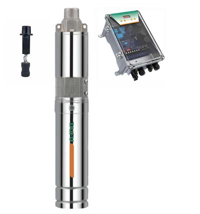 Taifu 36 Volt 370 Watt Dc Solar Güneş Enerjili Dalgıç Pompa 90mss 2m³/h - Harici Sürücü - Fırçasız