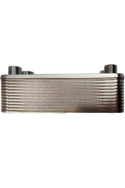 Welko EL30C-12 Plaka Kaynaklı Plakalı Isı Eşanjör Bağlantı 3/4- 1/2 Kapasite 185 Litre/Saat