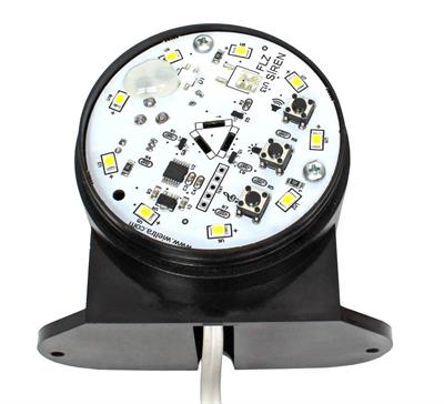 Vinç İkaz Sireni Sesli ve Işıklı 220 Volt, İkaz Lambası