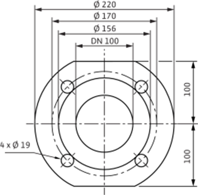 Wilo Yonos MAXO 100/0,5-12 Frekans Konvertörlü Sirkülasyon Pompası 13,5 mss  64 m³/h