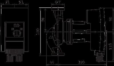 Wilo Yonos MAXO 30-0,5-10 Frekans Konvertörlü Sirkülasyon Pompası 10.8 mss 9.6 m³/h