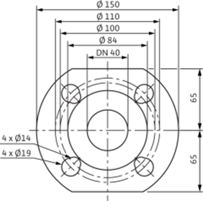 Wilo Yonos MAXO-D 40/0,5-16 Frekans Konvertörlü Sirkülasyon Pompası 17,6 mss 25,6 m³/h