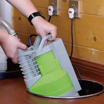 Winpo WNP 400 AW GF Gizli Flatörlü Drenaj Dalgıç Pompa 7 mss 7m³/h Monofoze(220V)