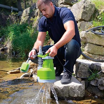 Winpo WNP 550 A - GF Gizli Flatörlü Drenaj Dalgıç Pompa 9 mss 9 m³/h Monofaze(220V)