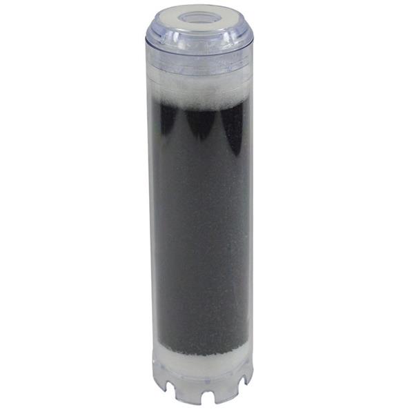 Aquafer - Aquafer 10 inç Aktif Karbon Tüp Su Filtresi Kartuşu Şeffaf