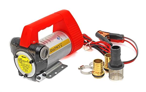 Cacheng - 24 Volt Yağ ve Mazot Aktarma Pompası 40lt/dk
