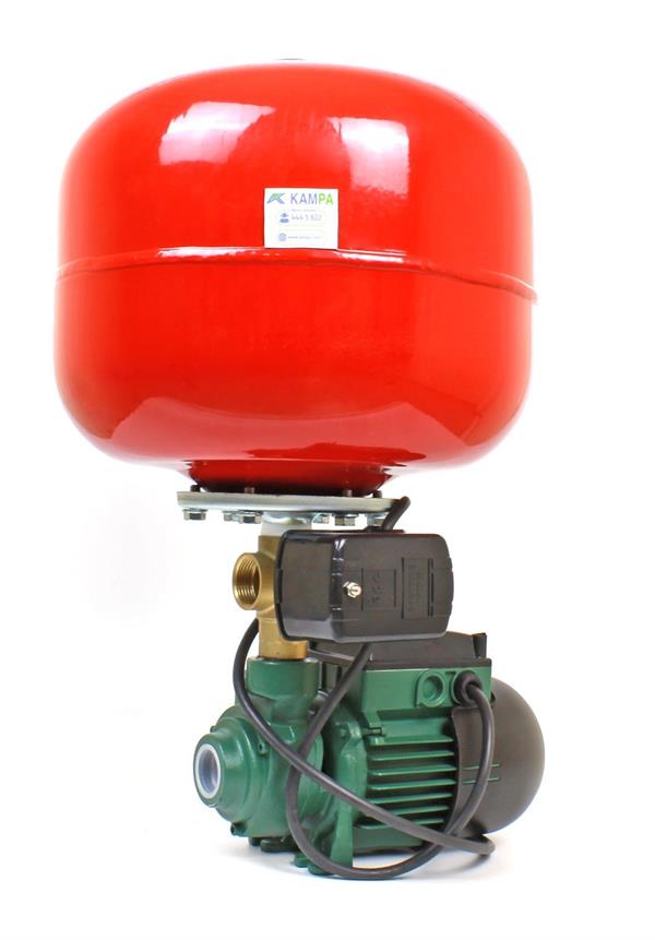 Kampa - Kampa Dab KPF 30/16 Küre Tanklı Mini Paket Hidrofor 2 Kat 2 Daire