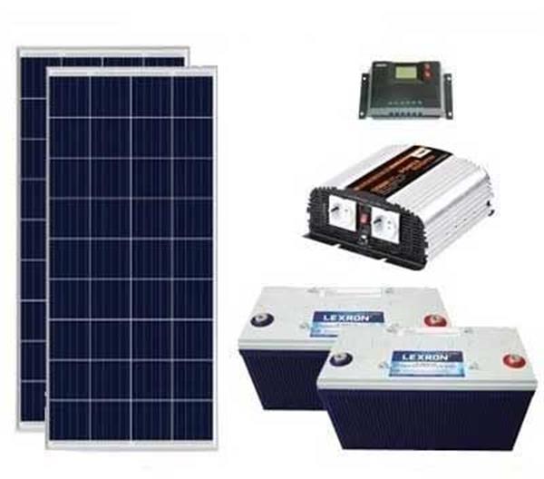 Kampa - Solar Güneş Enerjili Aydınlatma-Mini Buzdolabı Paketi