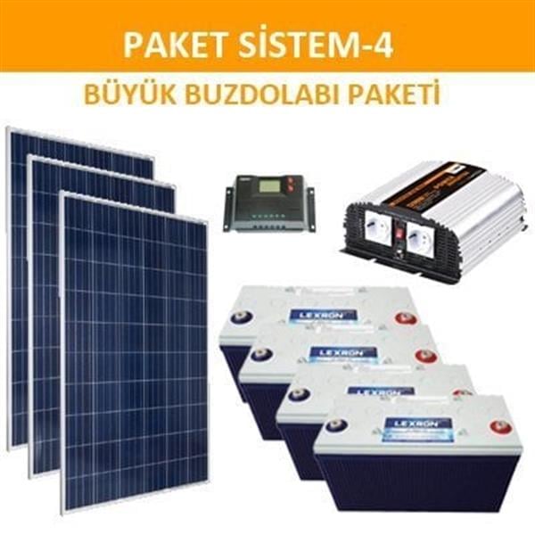 Kampa - Solar Güneş Enerjili Aydınlatma-Büyük Buzdolabı Paketi