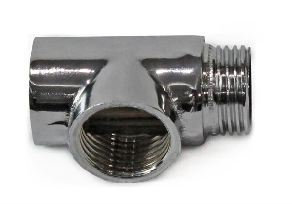 Klepsan - Klepsan Nikel Kaplı Pirinç Delikli Uzatma 1/2''