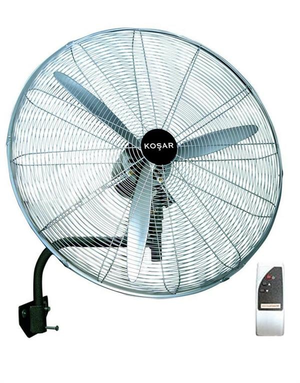 Koşar - Koşar KSV 750 Kumandalı Sanayi Duvar Tipi Endüstriyel Vantilatör 75 cm