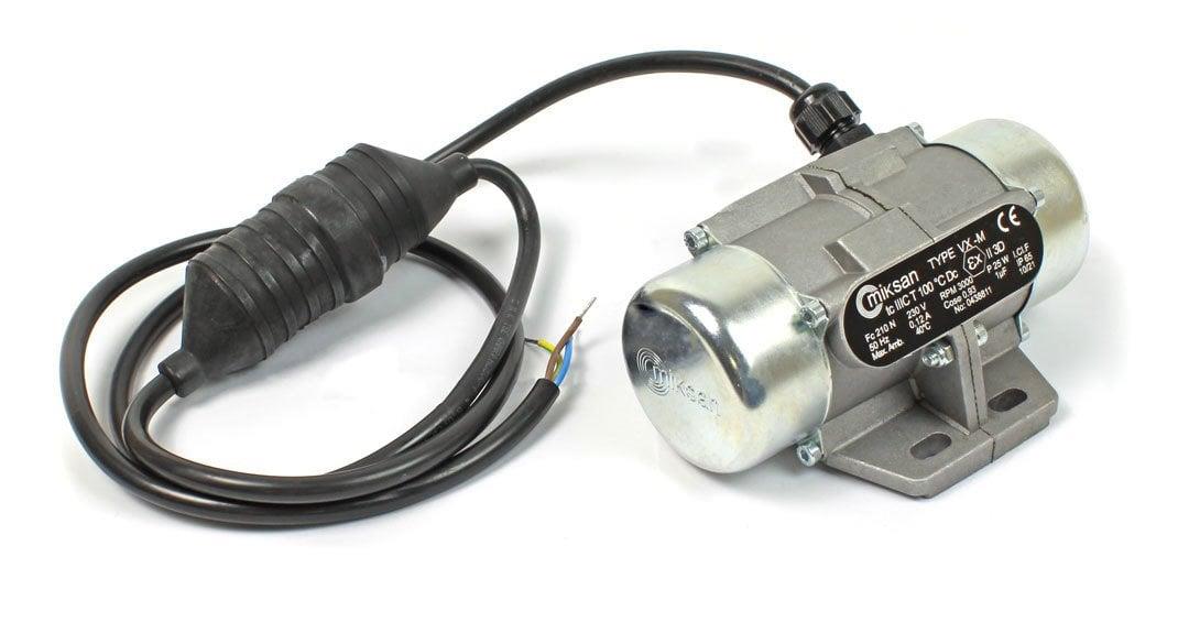 Miksan - Miksan VX 20 M Mini Vibrasyon Motorları Monofaze (220 V) 3000 Devir 21 Kg, 206 N