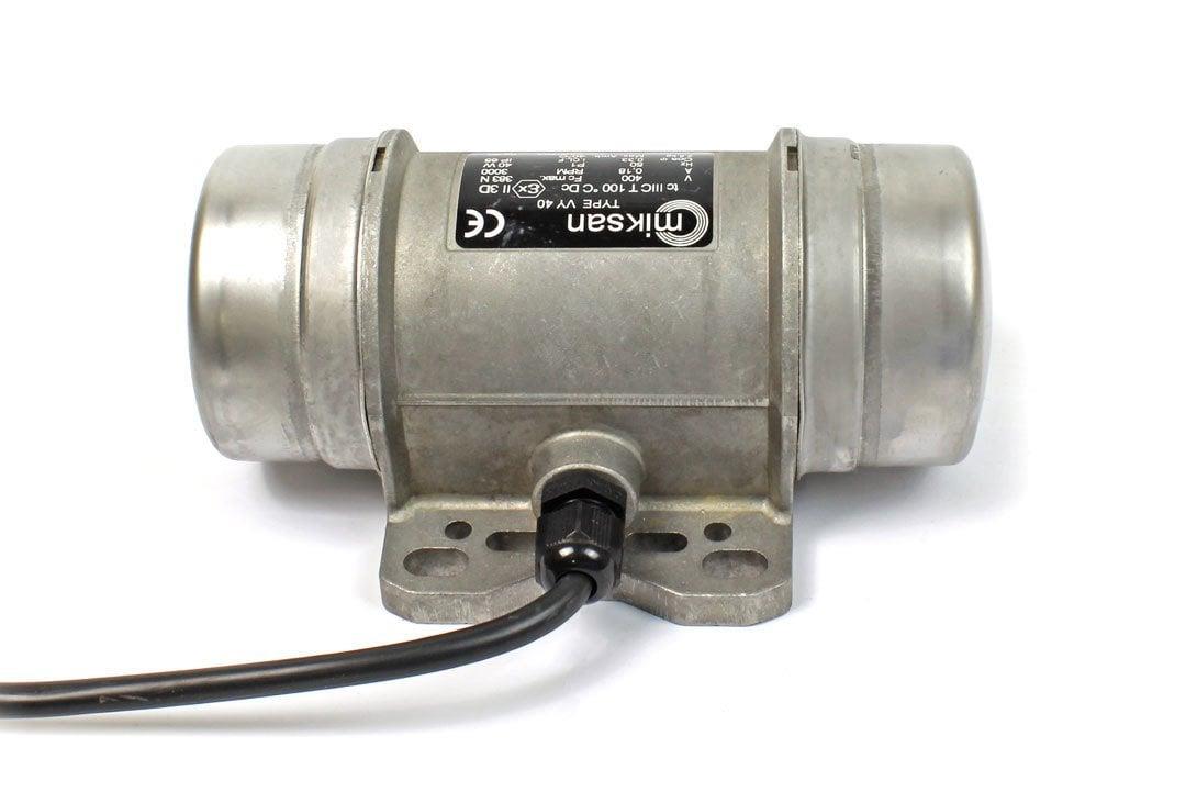 Miksan - Miksan VY 40 Mini Vibrasyon Motorları Trifaze (380 V) 3000 Devir 39 Kg, 383 N