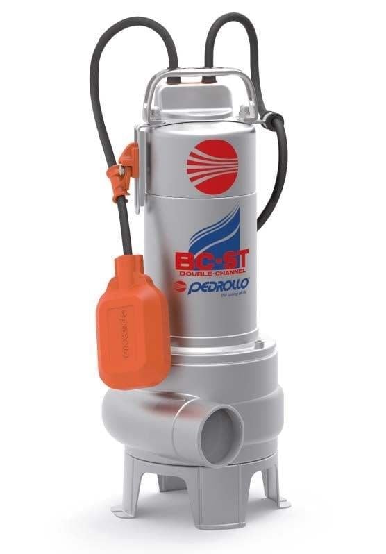 Pedrollo Pompa - Pedrollo BCm 10/50 ST Flatörlü Full Paslanmaz Foseptik Dalgıç Pompa