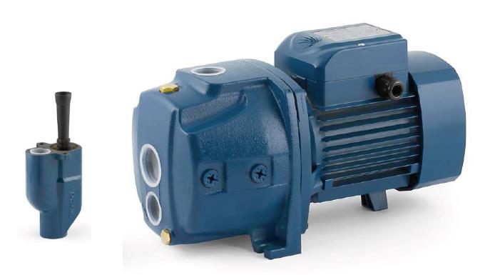 Pedrollo Pompa - Pedrollo JDWm 2/30 30 Metre Derinden Emiş Yapabilen Döküm Gövdeli Enjektörlü Jet Pompa