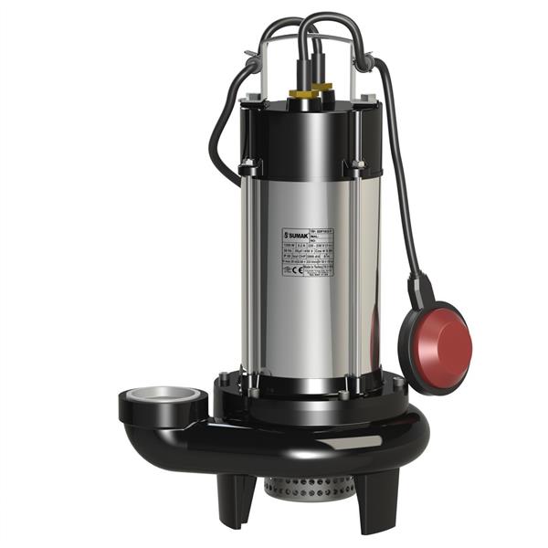 Sumak Pompa - Sumak SDF18/2-Y Kirli Su Dalgıç Pompa Monofaze (220V) 1.8 Hp