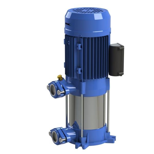 Sumak Pompa - Sumak SHT 12-400/7 Dik Milli Paslanmaz Gövdeli Kademeli Pompa