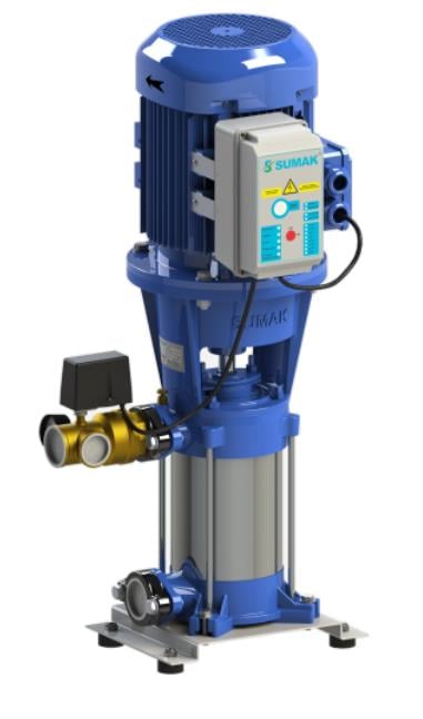 Sumak Pompa - Sumak SHT 34 A 750/4 Düşey Milli Kademeli Hidrofor