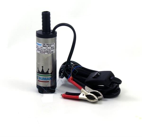 Sumak Pompa - Sumak SKLD12G Kalem Dalgıç Pompası 3 mss 720 litre/h 12 VOLT -Manuel-