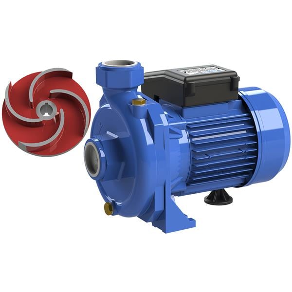 Sumak Pompa - Sumak SM100-A Açık Çarklı Santrifüj Pompa Monofaze (220V) 1HP