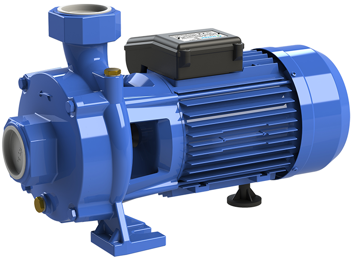 Sumak Pompa - Sumak SMK 220/2-S Sıcak Su Çift Kademeli Santrifüj Pompa 90°C 220V 2.2HP