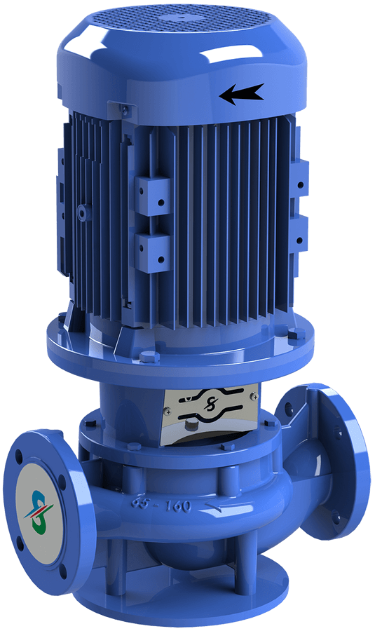 Sumak Pompa - Sumak SML160/65 7.5 Hp Inline Santrifüj Pompa Trifaze 380V 33mss 50m³h 2900d/d